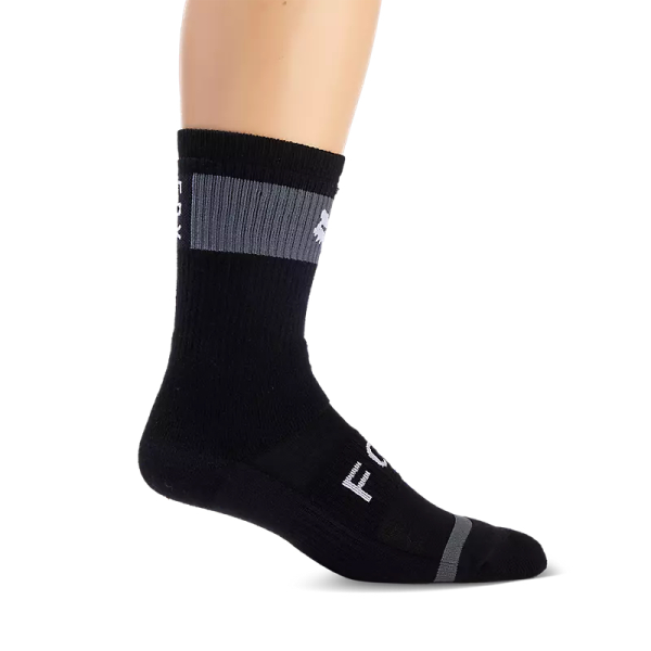 Fox 8" DEFEND WINTER SOCK, BLACK