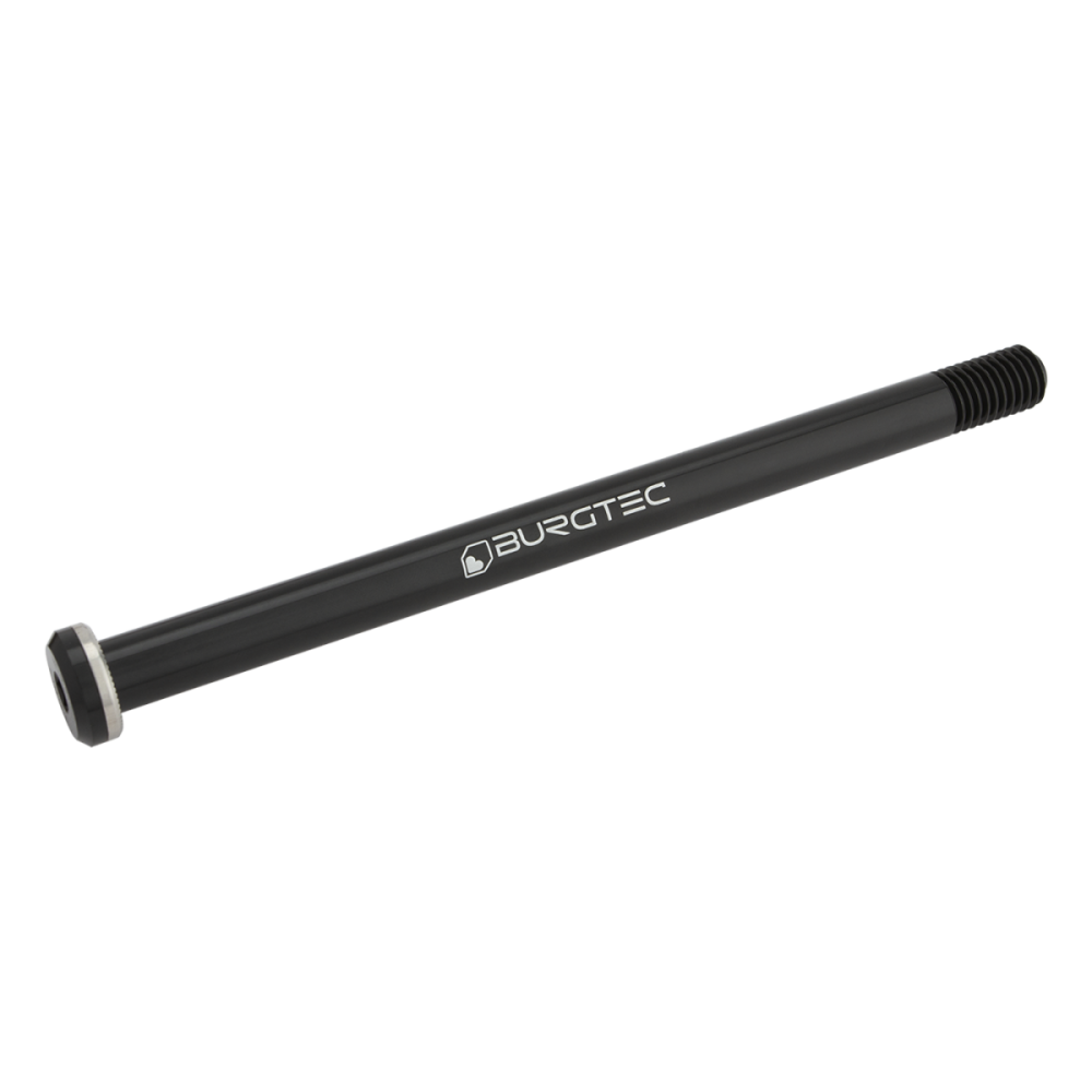 Burgtec 180mm x 12mm 1.75mm Pitch Rear Axle, Burgtec Black