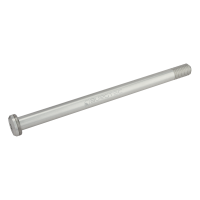 Burgtec 180mm x 12mm 1.75mm Pitch Rear Axle - Rhodium Silver