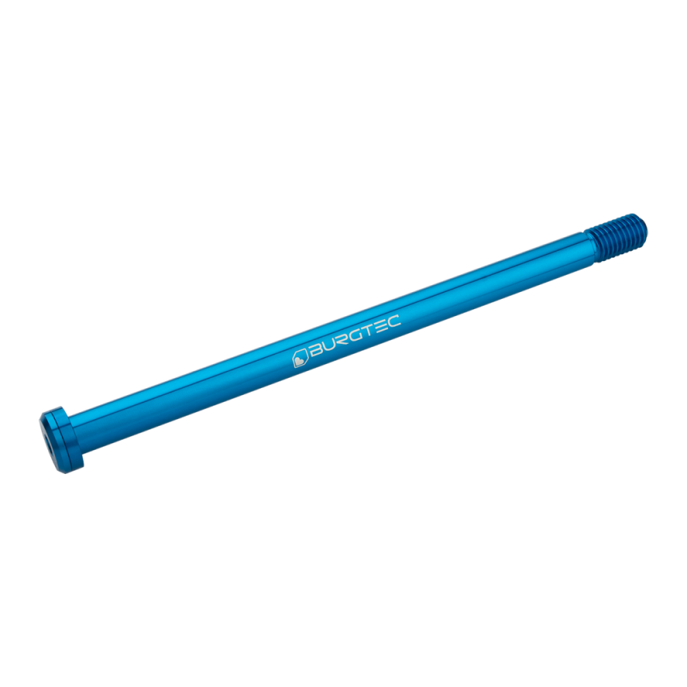 Burgtec Trek 198.5mm Rear Axle - Deep Blue
