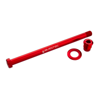 Burgtec Trek 184.5mm Rear Axle Race Red
