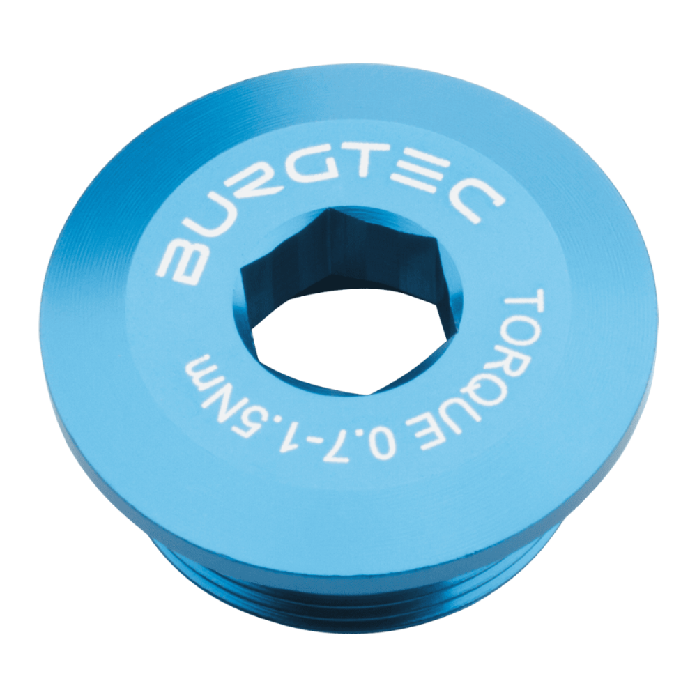 Burgtec Shimano Crank Bolt - Deep Blue