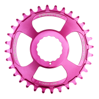 Burgtec 3mm Offset Thick Thin Chainring for Race Face Cinch - 32T - Purple Rain
