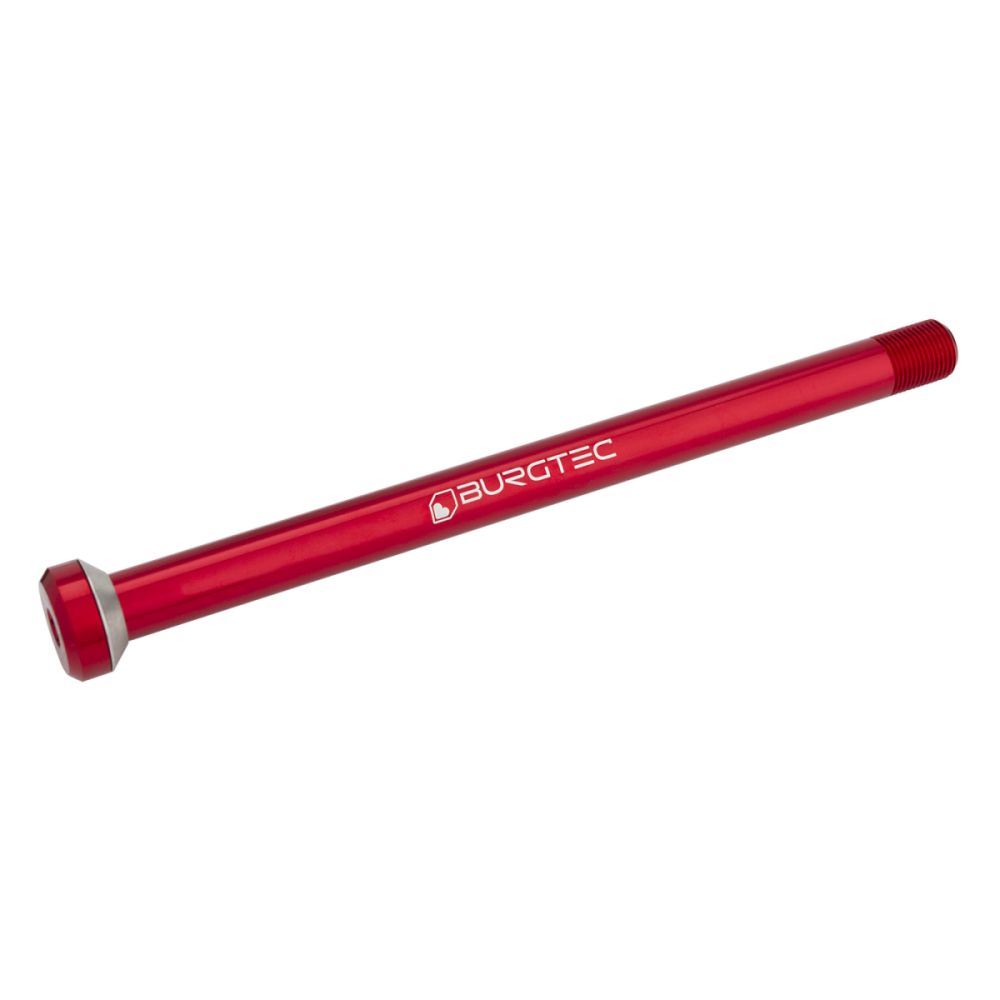 Burgtec Specialized 175.5mm Rear Axle - Race Red