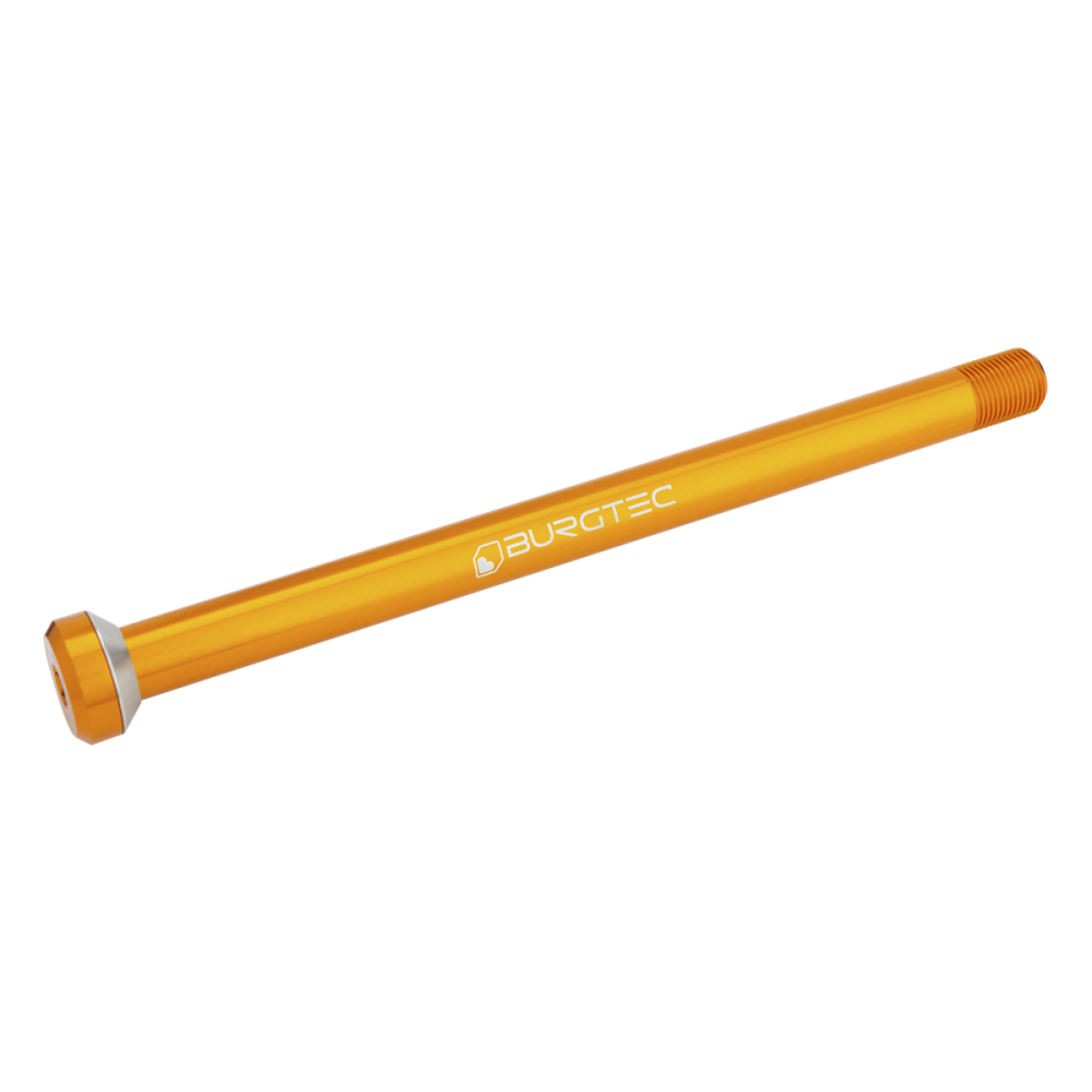 Burgtec Specialized 175.5mm Rear Axle - Iron Bro Orange
