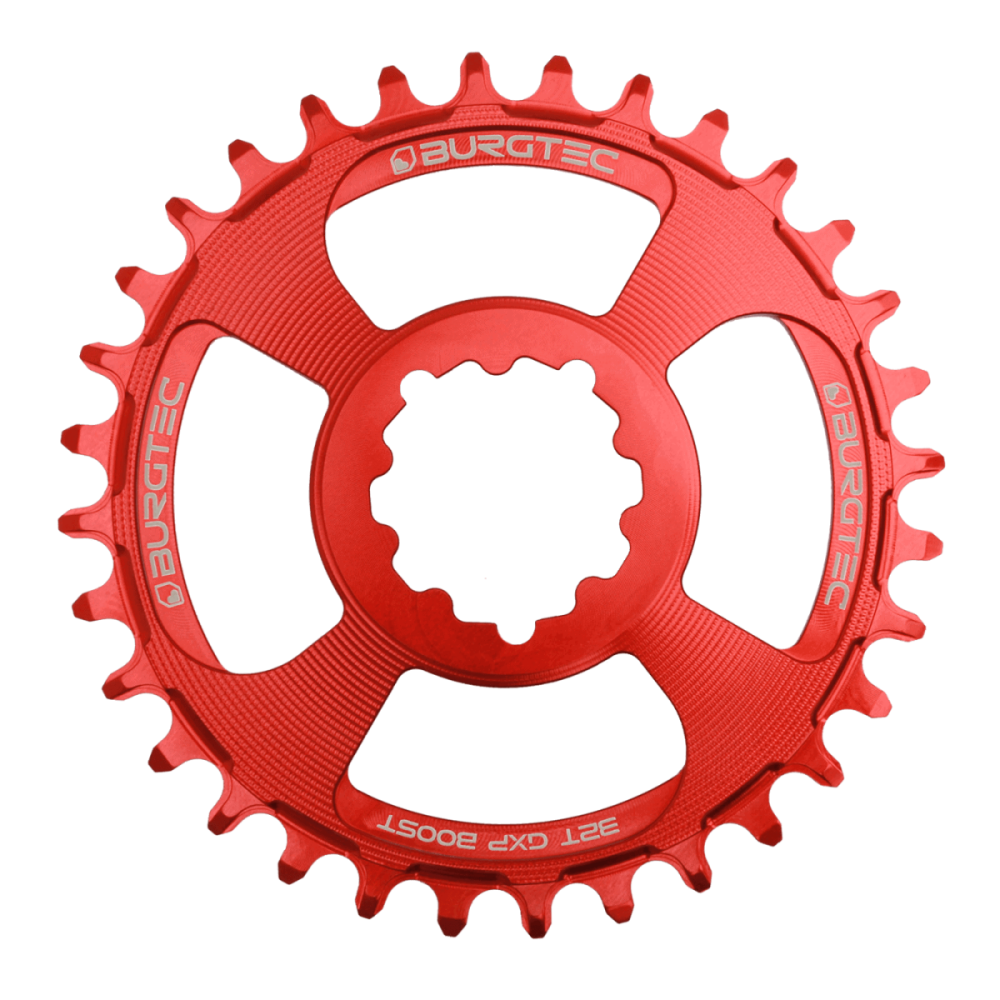 Burgtec 3mm Offset Thick Thin Chainring for SRAM 3-Bolt - 30T