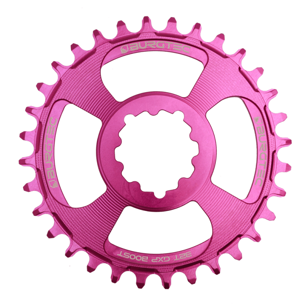 Burgtec 3mm Offset Thick Thin Chainring for SRAM 3-Bolt - 34T