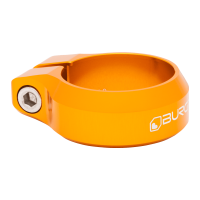 Burgtec Seat Clamp - 34.9mm Diameter - Iron Bro Orange