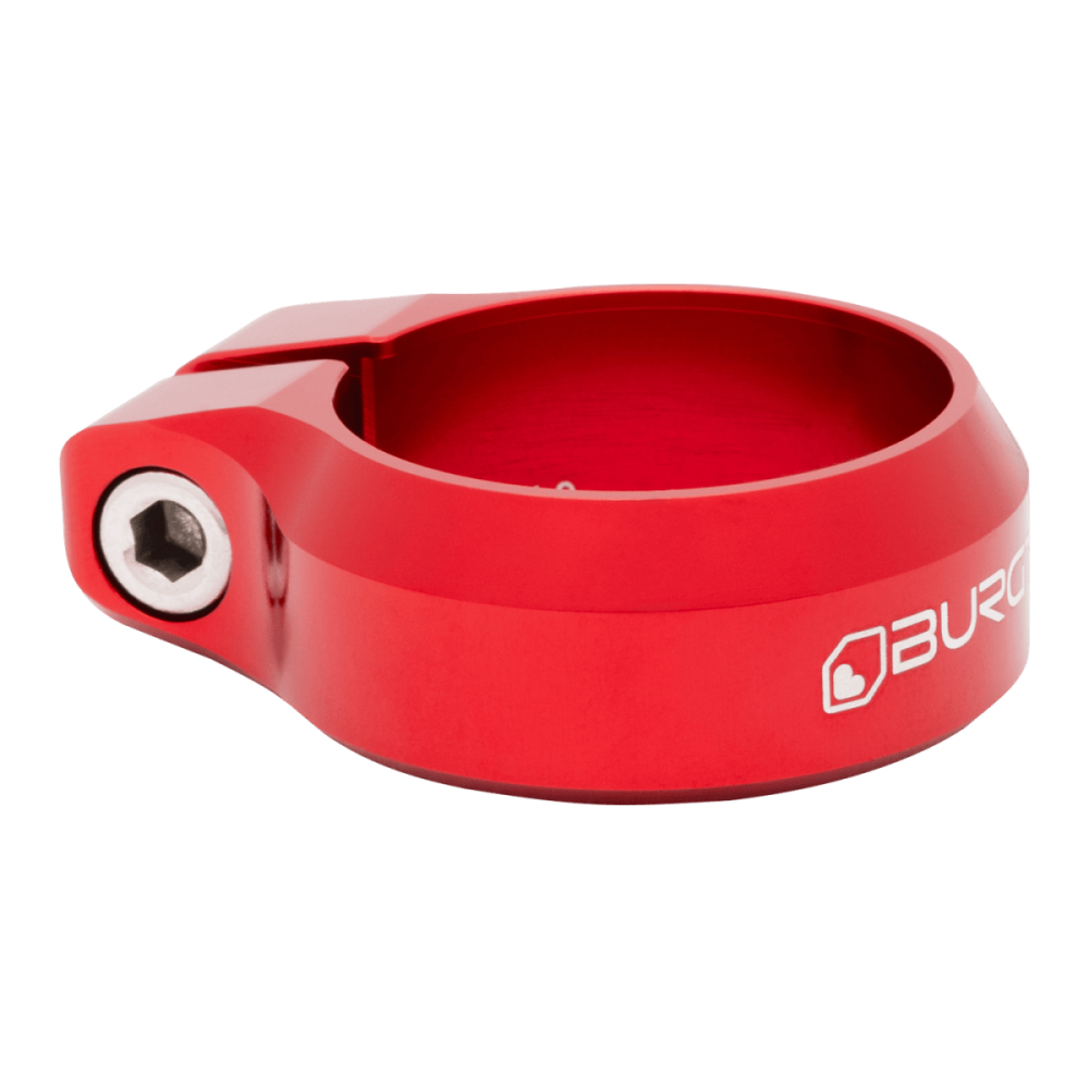 Burgtec Seat Clamp - 39.7mm Diameter - Race Red