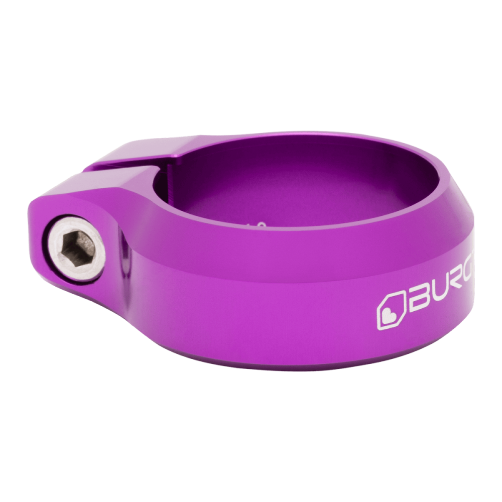 Burgtec Seat Clamp - 39.7mm Diameter - Purple Rain