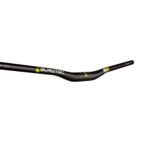 Burgtec Ride Wide Carbon DH Handlebar - 31.8mm Clamp - 20mm Rise, Black