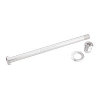 Burgtec Trek Session 194mm Rear Axle, Burgtec Black