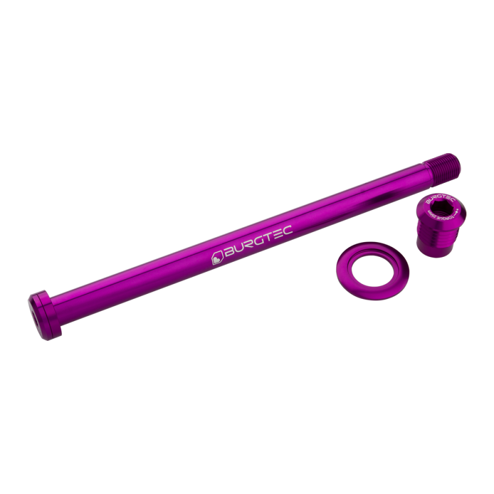 Burgtec Trek 184.5mm Rear Axle Deep Blue