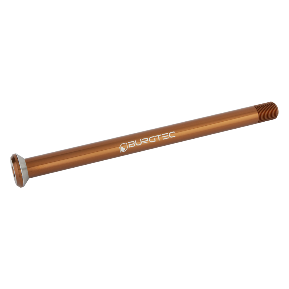 Burgtec Specialized 172mm Rear Axle - Iron Bro Orange