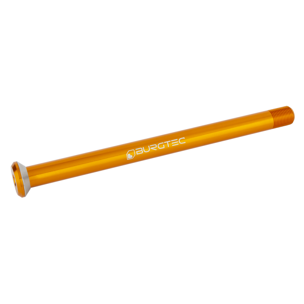 Burgtec Specialized 172mm Rear Axle - Iron Bro Orange