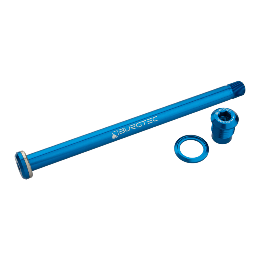 Burgtec Yeti 174mm Rear Axle - Bullion Gold, Burgtec Bullion Gold
