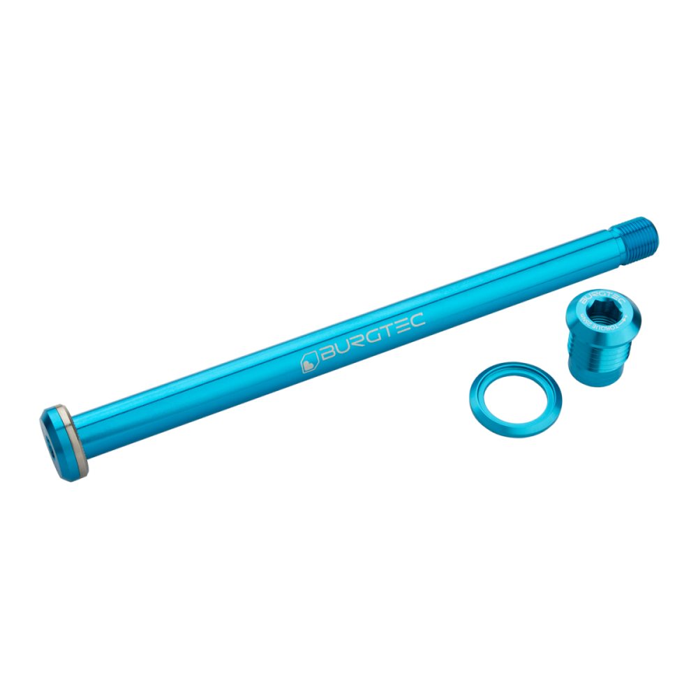 Burgtec Yeti 174mm Rear Axle - Bullion Gold, Burgtec Bullion Gold