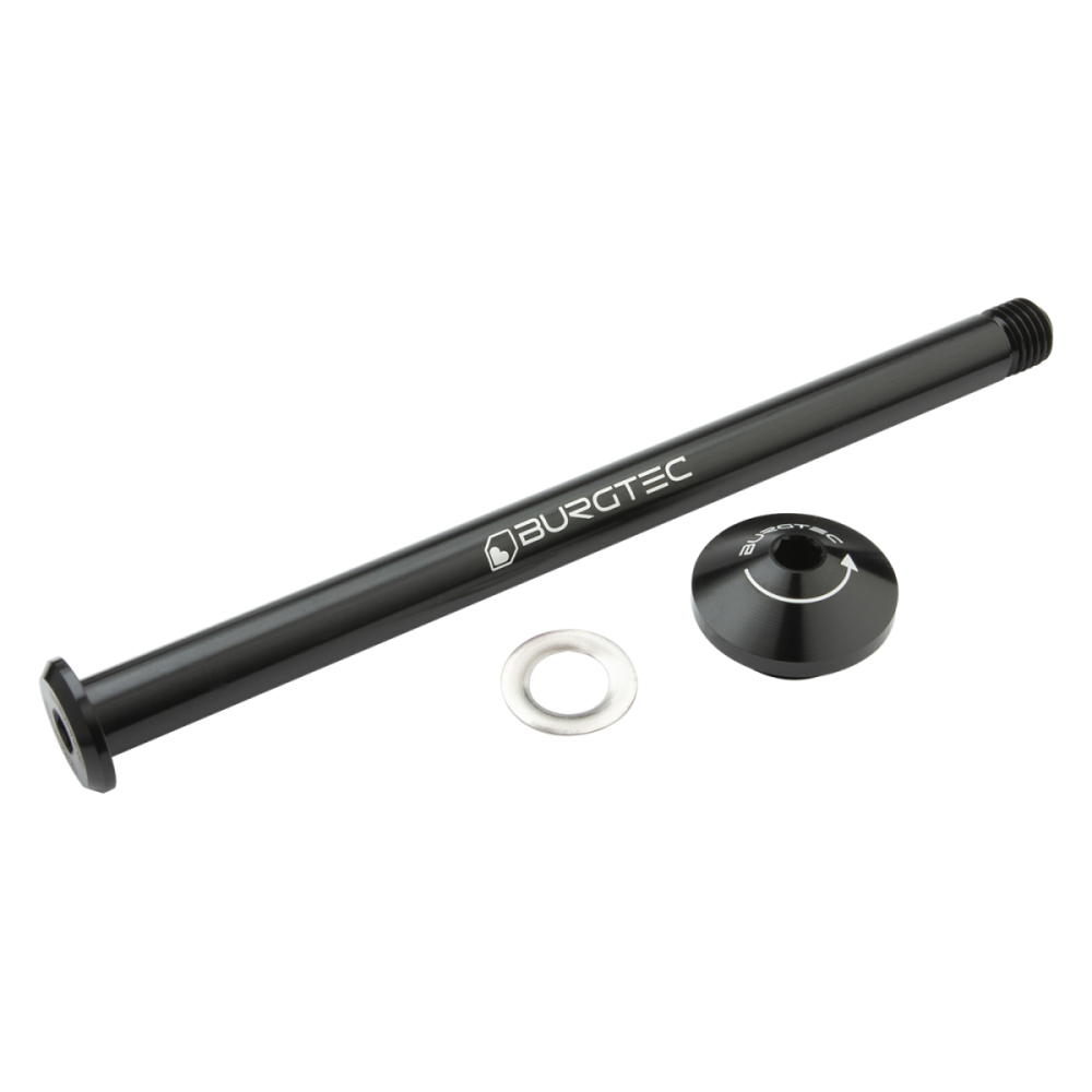 Burgtec Yeti 171mm Rear Axle - Race Red