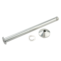 Burgtec Yeti 171mm Rear Axle - Race Red