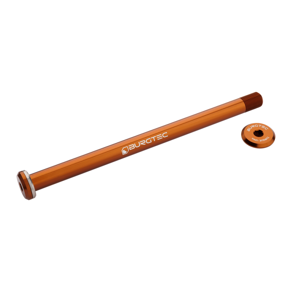 Burgtec Santa Cruz V10 182mm Rear Axle - Bullion Gold, Burgtec Bullion Gold