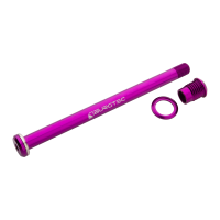 Burgtec Santa Cruz 173.7mm Rear Axle - Rhodium Silver