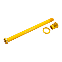 Burgtec Santa Cruz 173.7mm Rear Axle - Rhodium Silver