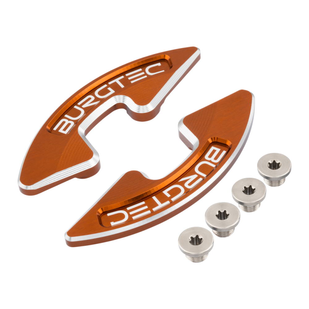 Burgtec Chainring Bash Guard - Pair - Kash Bronze