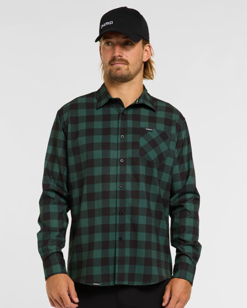 Dharco Mens Tech Long Sleeve Party Shirt | Gus, XL