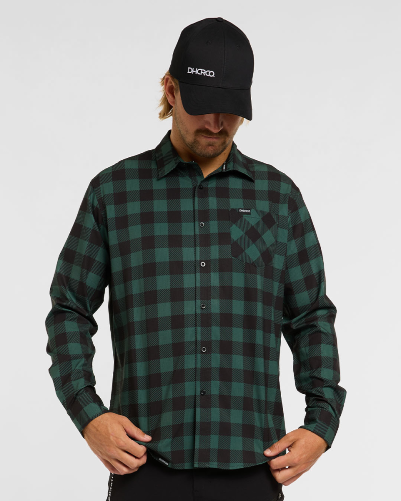 Dharco Mens Tech Long Sleeve Party Shirt | Gus, XL