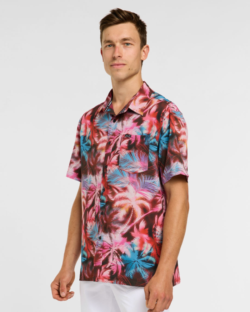 Dharco Mens Tech Party Shirt | Nebula, M