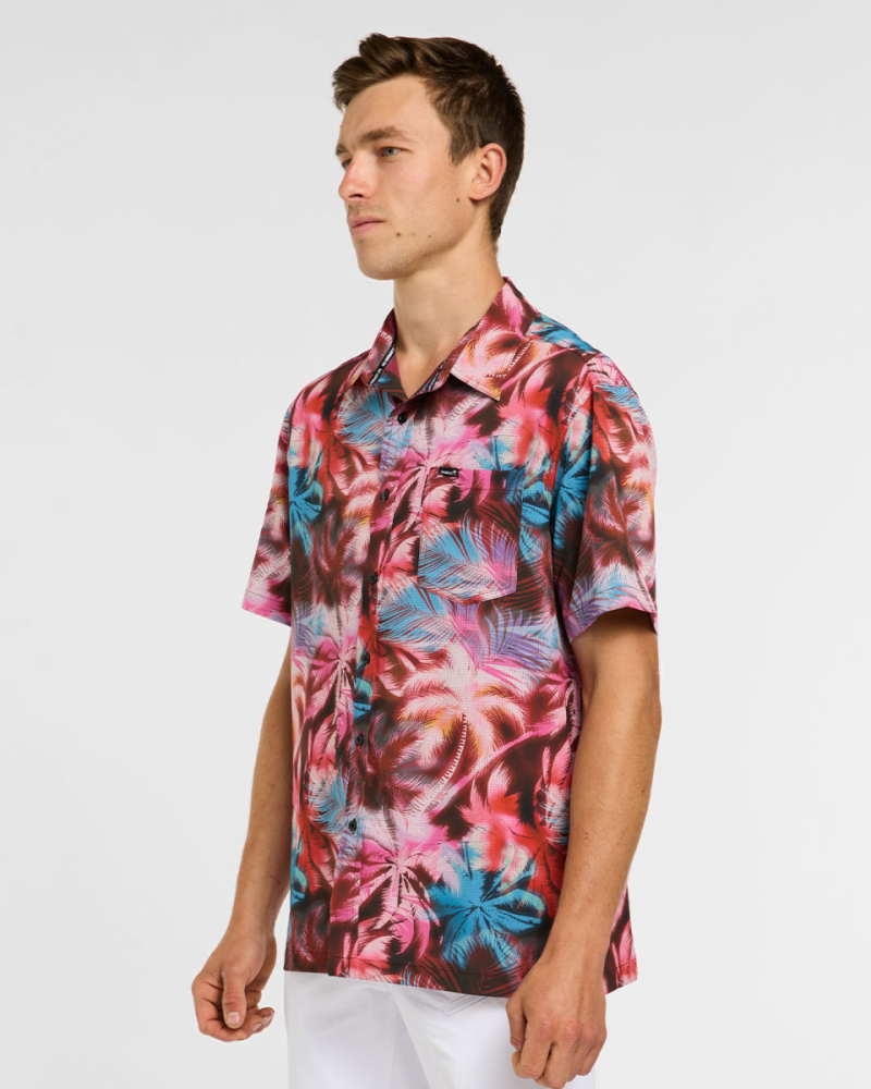 Dharco Mens Tech Party Shirt | Nebula, M