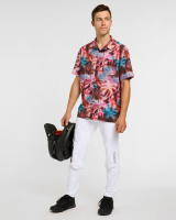 Dharco Mens Tech Party Shirt | Nebula, M