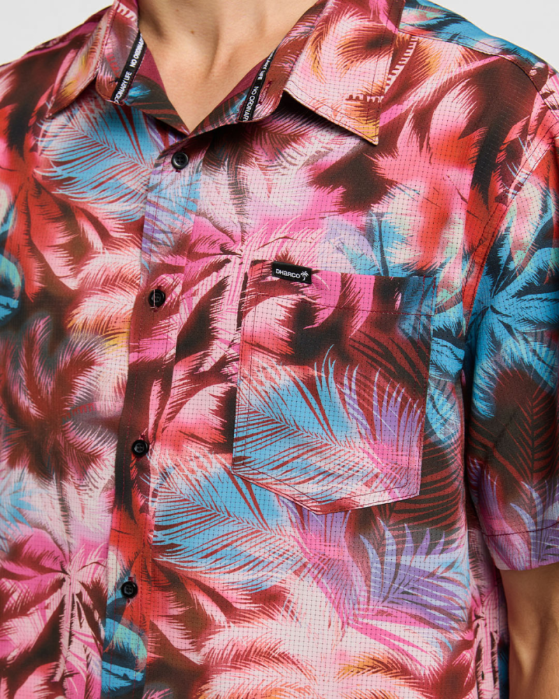 Dharco Mens Tech Party Shirt | Nebula, M