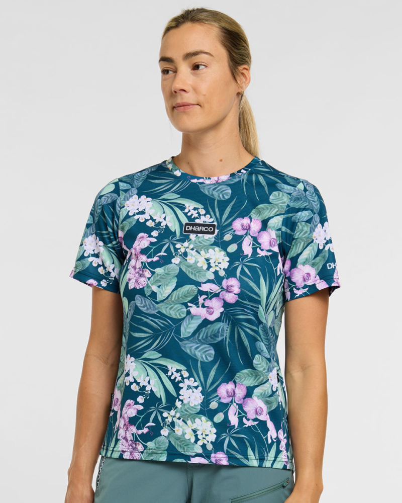 Dharco Womens Short Sleeve Jersey | Wild Orchid, M