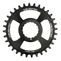 Burgtec 3mm Offset Thick Thin Chainring for Race Face Cinch - 30T - Purple Rain