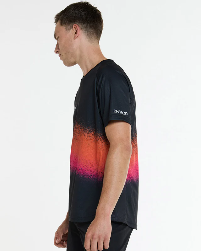Dharco Mens Short Sleeve Jersey | Black Snake