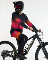 Dharco Mens Race Jersey | Black Snake