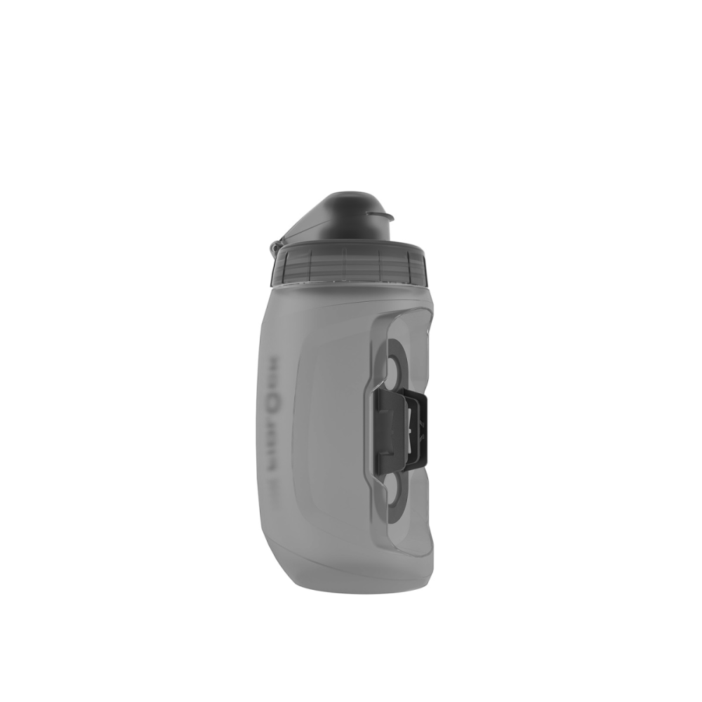 Fidlock TWIST Ersatz-Trinkflasche 450 ml (ohne Bottle Connector, ohne Bike Base). Transparent Black.