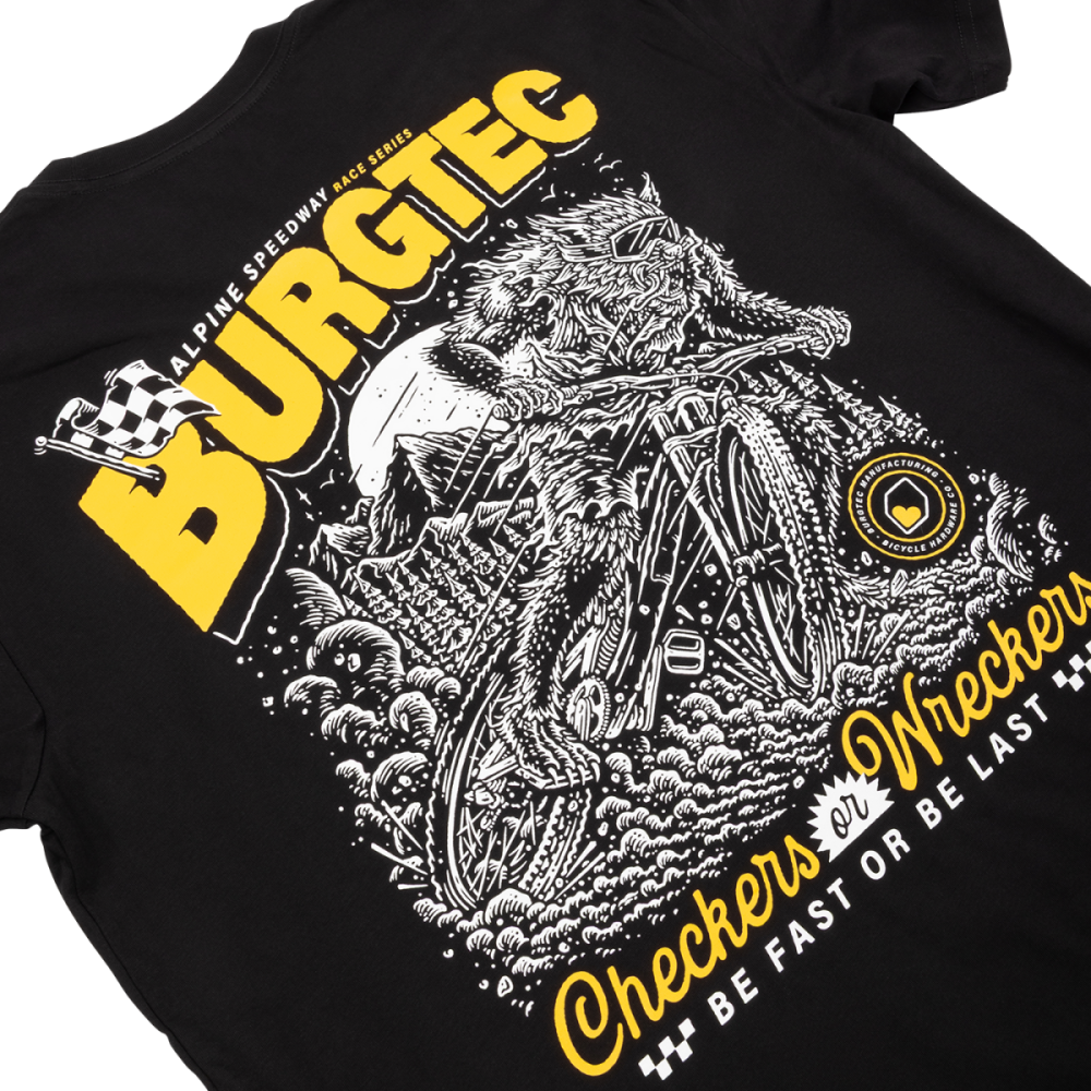 Burgtec Alpine Speedway T­-shirt - Black