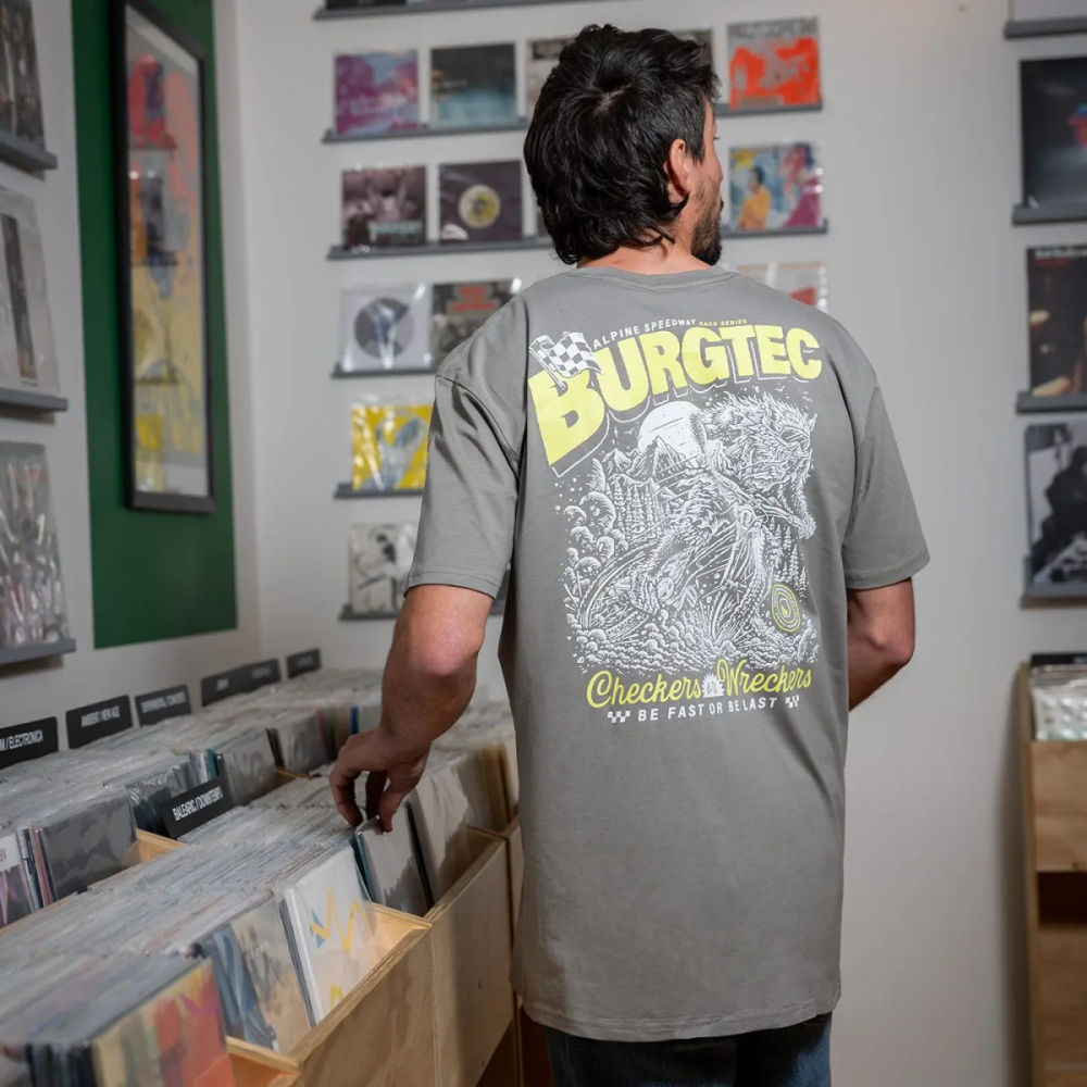 Burgtec Alpine Speedway T­-shirt - Granite