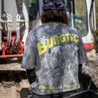 Burgtec Alpine Speedway T­-shirt - Granite