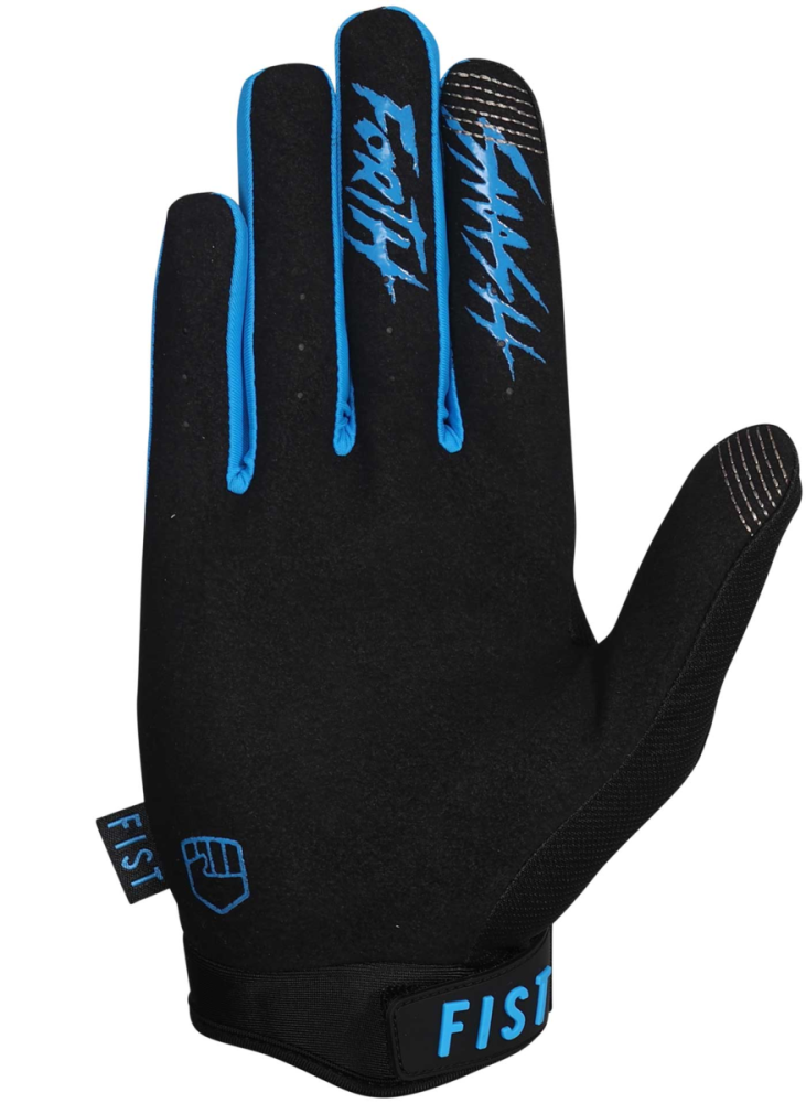 Fist Handwear Strapped Glove Fluro Blue